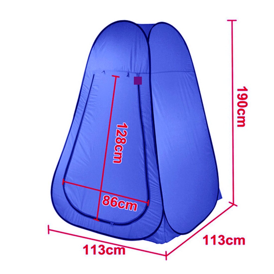 Portable Pop Up Shower Tent with 20L Solar Shower