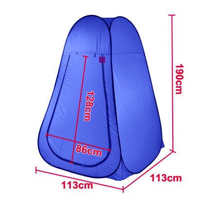 Portable Pop Up Shower Tent with 20L Solar Shower