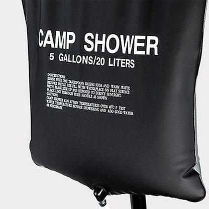 Portable Pop Up Shower Tent with 20L Solar Shower