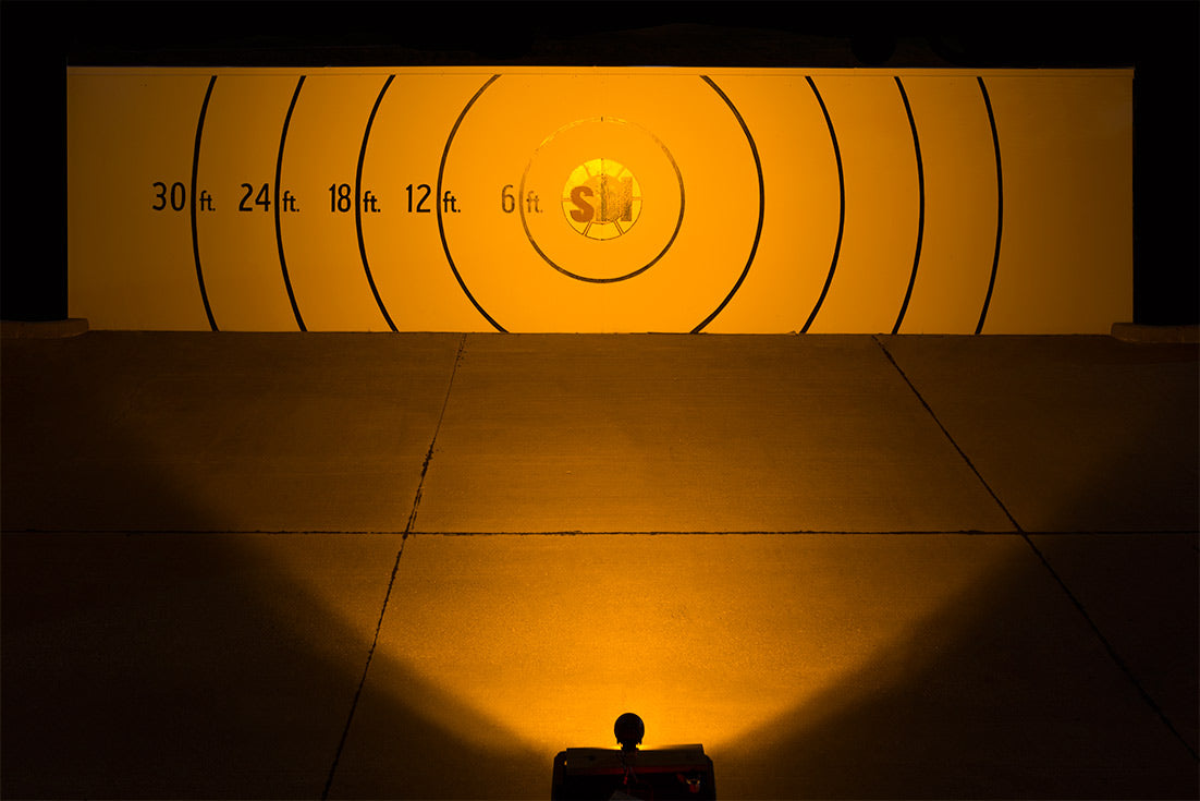 Pair 4 inch CREE LED Light Bar - Amber