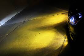 Pair 4 inch CREE LED Light Bar - Amber